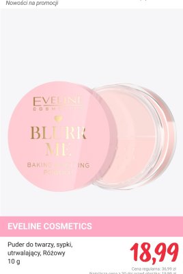 Puder do twarzy, sypki,utrwalający, różowy promocja w Rossmann