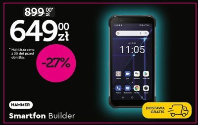 Smartfon Builder  promocja w Biedronka