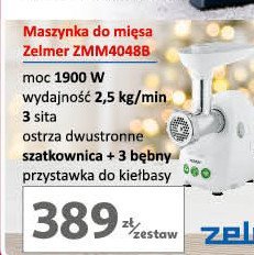 Maszynka do mięsa zmm4045b Zelmer promocja