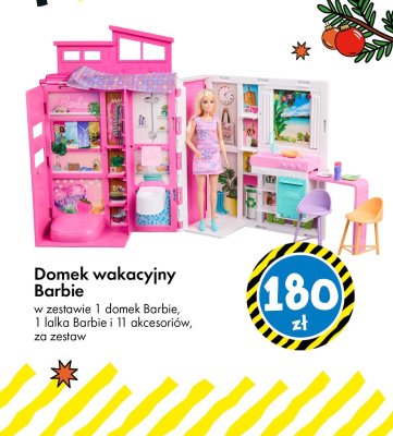 Domek wakacyjny Barbie promocja w Tedi