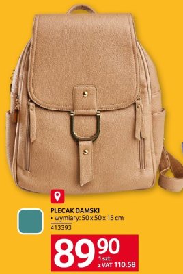 Plecak damski Puccini promocja w Selgros