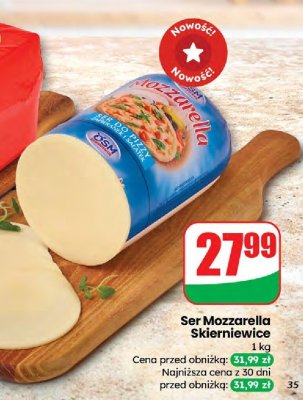 Ser Mozzarella  promocja w Dino
