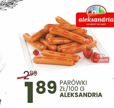 Parówki Aleksandria promocja w Wafelek