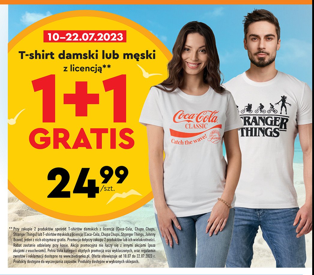 T-shirt m臋ski fantazyjny z licencj膮 promocja