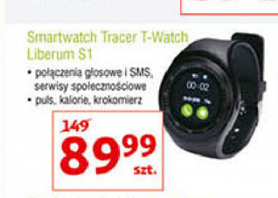 Smartwatch liberum s1 Tracer promocja