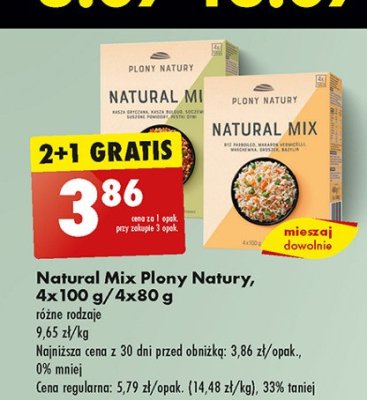 Natural mix z kaszą gryczaną Plony natury promocja