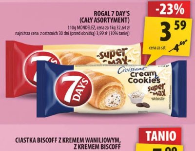 Ciastka Biscoff z kremem waniliowym, z kremem Biscoff promocja w Arhelan