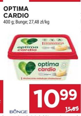 Optima Cardio Bunge 400g 27,48 zł/kg promocja w Stokrotka