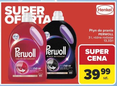 Płyn do prania Perwoll promocja w Carrefour