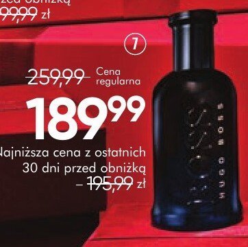 Perfum HUGO BOSS BOTTLED męska woda toaletowa promocja w Super-Pharm