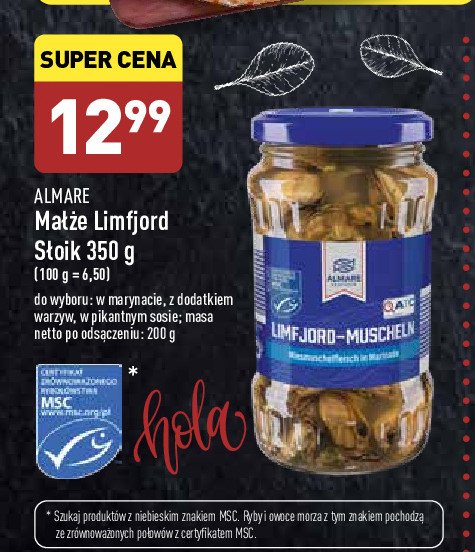 Ma艂偶e limfjord z dodatkiem warzyw Almar promocja
