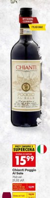 Wino Chianti Poggio Al Sale promocja w Biedronka