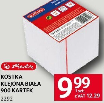 Kostka klejowa biała promocja w Selgros
