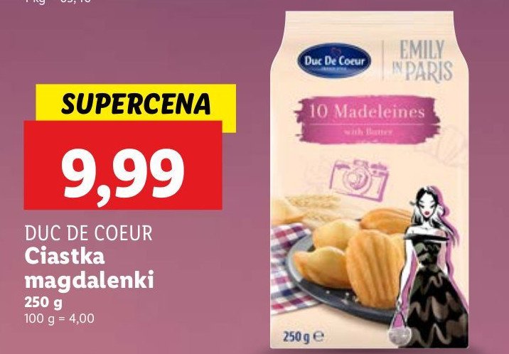 Magdalenki Duc de coeur promocja w Lidl