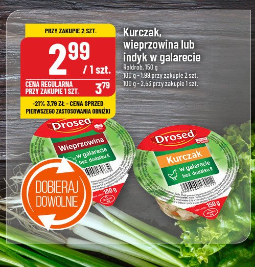 Wieprzowina w galarecie Drosed promocja w POLOmarket