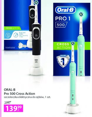 Szczoteczka do zębów pro 500 Oral-b cross action promocja