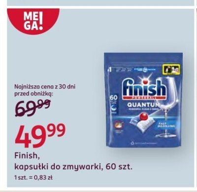 Kapsułki kapsułki do zmywarki, 60 szt. promocja w Rossmann