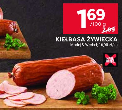 Kie艂basa 偶ywiecka Madej & wr贸bel promocja