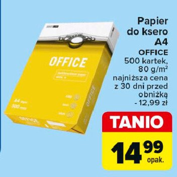 Papier ksero office a4 promocja