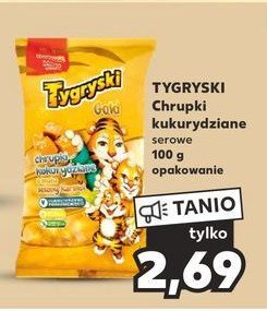 Chrupki serowe Tygryski promocja