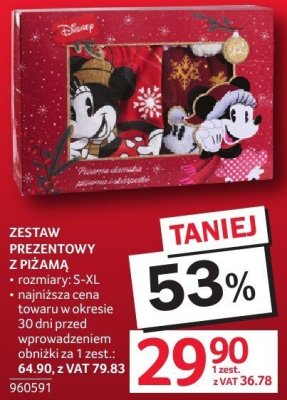Zestaw prezentowy z piżamą promocja w Selgros