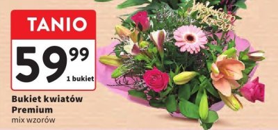 Bukiet kwiatów Premium mix wzorów promocja w Intermarche