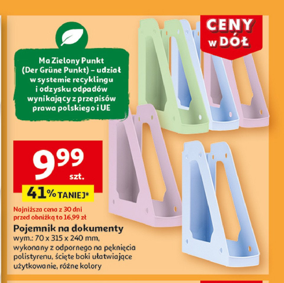 Pojemnik na dokumenty promocja