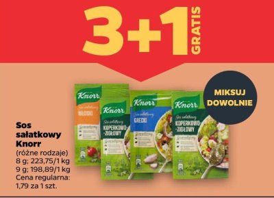 Sos sałatkowy  promocja w Netto