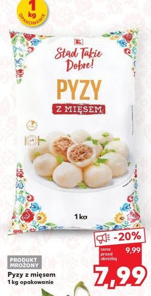 Pyzy z mięsem K-classic promocja w Kaufland