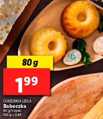 Babeczka do koszyczka Cukiernia lidla promocja
