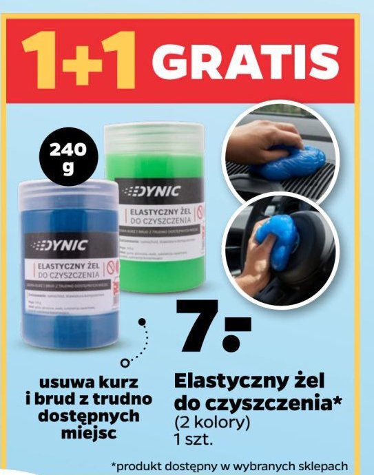 Żel do czyszczenia Dynic promocja