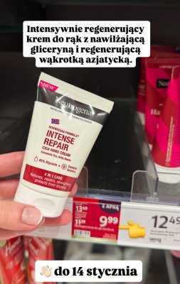 Krem do rąk Neutrogena Intense Repair CICA Hand Cream promocja w Rossmann