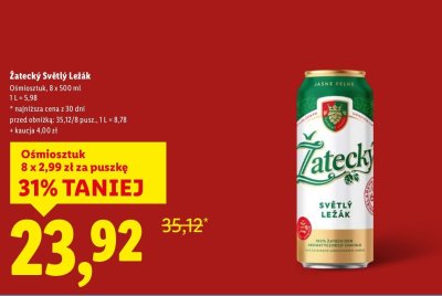 Piwo promocja w Lidl