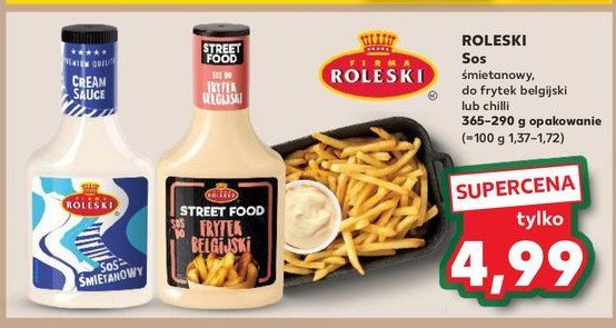 Sos do frytek belgijskich Roleski promocja w Kaufland