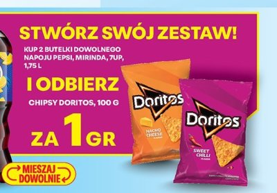 Chipsy Doritos 100 g promocja w Biedronka