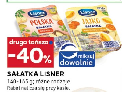 Sałatka Lisner promocja w Stokrotka