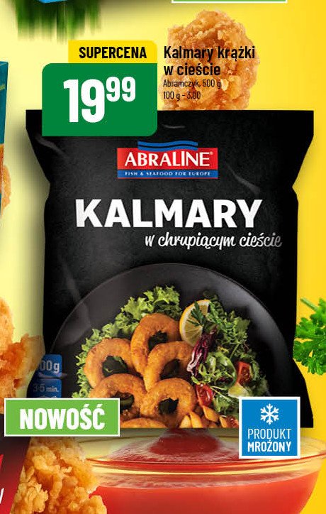 Kalmary w chrupiącym cieście ABRALINE promocja w POLOmarket