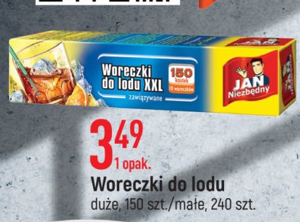 Woreczki do lodu xxl Jan niezb臋dny promocja