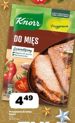 Przyprawa do mięs Knorr promocja w Netto