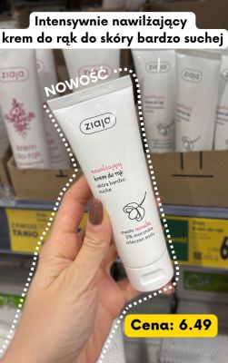 Krem do rąk Ziaja nawilżający skóra bardzo sucha  promocja w Kaufland