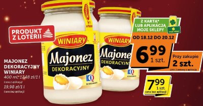 Majonez dekoracyjny Winiary promocja w ABC