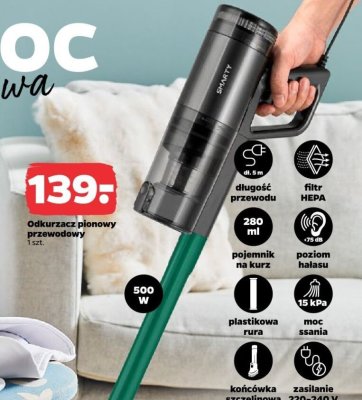 Odkurzacz pionowy przewodowy promocja w Netto