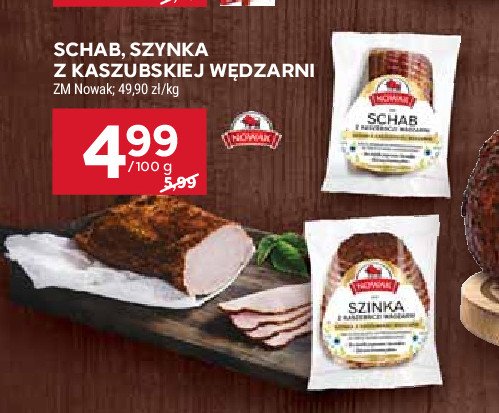 Szynka z kaszubskiej w臋dzarni Nowak promocja