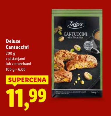 Ciastka Cantuccini z pistacjami promocja w Lidl