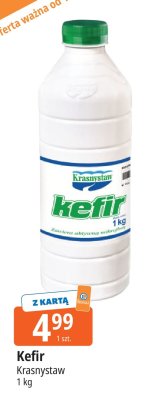 Kefir naturalny Mlekovita bio promocja w Leclerc