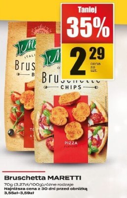 Bruschetta MARETTI promocja w Supeco