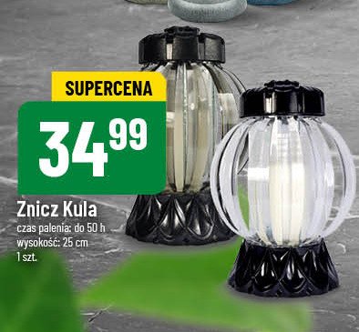 Znicz kula 25 cm promocja