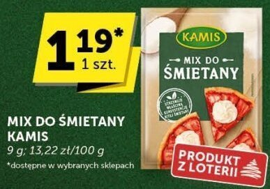 Mix do śmietany Kamis promocja w Euro Sklep