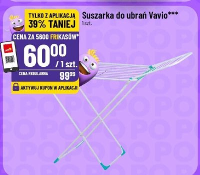 Suszarka do ubrań  promocja w POLOmarket