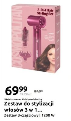 Zestaw do stylizacji włosów 3 w 1 promocja w Action